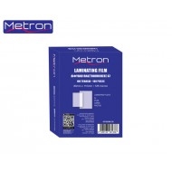 METRON ΔΙΦΥΛΛΑ ΠΛΑΣΤΙΚΟΠΟΙΗΣΗΣ Α7 80x110mm 125mic 100ΤΕΜΑΧΙΑ
